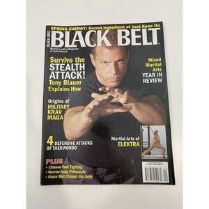 Black Belt Magazine April 2005 Stealth Attack by Tony Blauer Feature, Newsstand